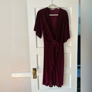 Zara velvet dress size m.